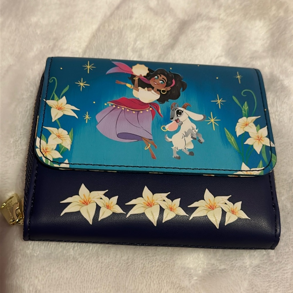 Disney Esmeralda and Djali wallet Loungefly